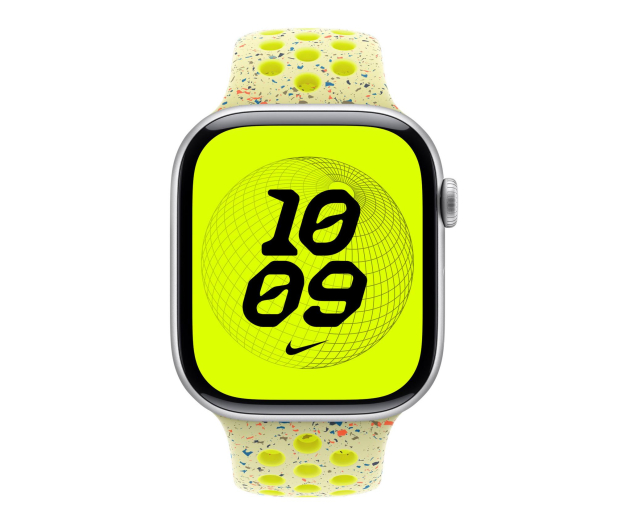 Apple Pasek sportowy Nike 46 mm S/M promienny zielonożółty - 1362574 - zdjęcie 3